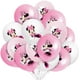 thumbnail image 1 of Disney-adornos para tartas de Minnie Mouse rosa, decoración para cupcakes de ratón para fiesta de cumpleaños para niñas y niños, suministros para Baby Shower, 24 piezas, 1 of 4