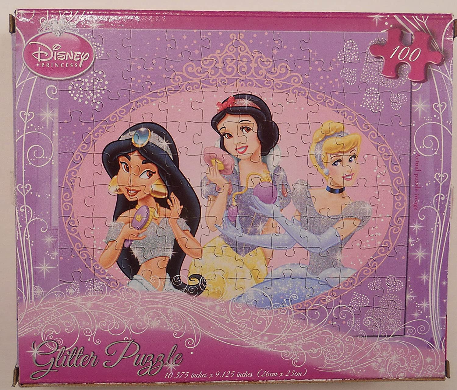 Princess Jasmine 100 Piece Jigsaw Puzzle Cardinal Games Disney's Aladdin 
