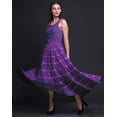 thumbnail image 4 of Phagun Jupe Longue Décontractée Violette pour Femmes Vêtements Indiens Maxi Vêtements d'Été-6, 4 of 6