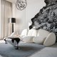 thumbnail image 2 of Scratcher Cats Modern Living Room Sofa Unique Velvet Adults Relax Living Room Sofa Anti Slip Office Divani Soggiorno Furnitures My Lux Decor Round, 2 of 6