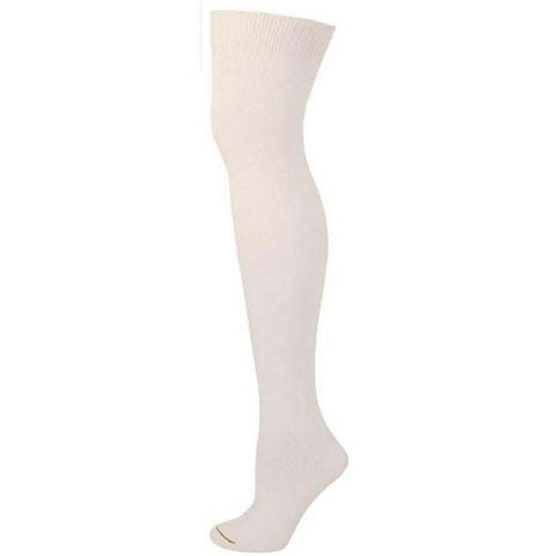 AJ's - AJs A50623 Knee High Nylon Socks - White - Walmart.com - Walmart.com
