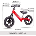 thumbnail image 5 of Runners-Bike | PushMee Balance Bike – Lightweight Training Bike for Toddlers & Kids | Red, 5 of 5