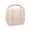 Beige, variant on BCZHQQ Pearl Hanging Toiletry Bag for Women Travel Makeup Bag Organizer Toiletries Bag for Travel Size Essentials Accessories Cosmetics