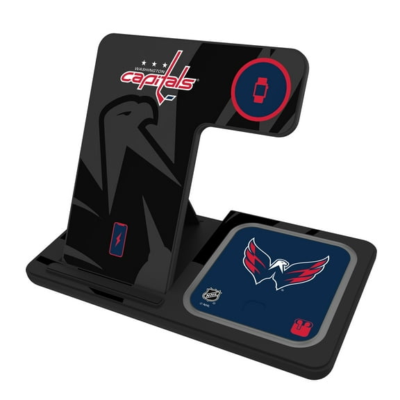 Keyscaper Washington Capitals 3-In-1 Wireless Charger