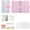 B, variant on A6 Fresh Gradient Ring Bound Spiral Notebook For Women, Pastel Color Journal With Multi Functional Replaceable Pages, Cute Planner For Home Office, Rainbow Gradient (Multicolor, 18.8*13.5)