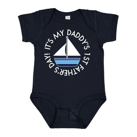 

Inktastic First Fathers Day Baby Outfit Gift Baby Boy or Baby Girl Bodysuit