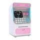 thumbnail image 1 of Cajero automático electrónico con reconocimiento facial, caja de ahorros, código de 4 dígitos, máquina de efectivo para monedas Rosa, 1 of 9