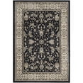 thumbnail image 5 of SAFAVIEH Lyndhurst Janel Traditional Bordered Area Rug, Anthracite/Cream, 3'3" x 5'3", 5 of 6