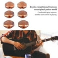 thumbnail image 3 of 6Pcs Guitar Tuning Peg  Plastic Tuning Pegs Buttons Tuner Key Cover Machine Head Knob  Replacement For Folk Electric Guitar, 3 of 8