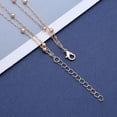 thumbnail image 7 of Boho Layered Bead Y Lariat Necklace Gold Bead Y Necklace Y Shaped Necklace Satellite Chain Y Drop Necklace Long Chain Necklace Jewelry for Women, 7 of 7