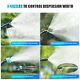 thumbnail image 5 of SYLMAX Battery Powered Sprayer 2 Gallon, 2026 New Electric Garden Sprayer with 3 Spray Force, Rechargeable Handle, Battery Indicator, 23.6" Telescopic Wand, 4 Mist Nozzles & Shoulder Strap, 5 of 9