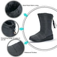 thumbnail image 6 of Womens Snow Boots Water-resistant Insulated Faux Fur Liner Winter Hiking Boots (Available in all US sizes), 6 of 7