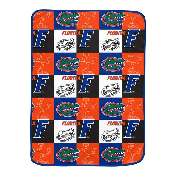 Pegasus Florida Gators 66" x 95" Oversized Graphic Grid Ultra Cozy Blanket