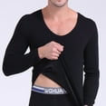 thumbnail image 4 of Thermal Shirts for Men Long Sleeve Crewneck Sweatshirts Stretchy Slim Pullover Mens Casual Solid Color Basic Athletic Workout Thermals Tops, 4 of 4