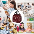 thumbnail image 7 of Naloa Romantic white snowflakes Print Lunch Box for Women Men,Insulated Lunch Bag,Lunchbox,Thermal Leakproof Cooler,Reusable Lunch Tote Bag for Work School Travel Picnic, 7 of 7