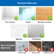 thumbnail image 3 of de 24 espejos acrílicos de pared, azulejos de espejo, autoadhesivos, espejo adhesivo DIY, espejo para pegar, espejo hexagonal, autoadhesivo para sala de estar,, 3 of 7