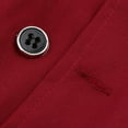 thumbnail image 4 of Fule Unisex Hotel Chef Clothes Stand Collar Button Short Sleeve T-shirt Tops, 4 of 9