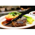 thumbnail image 4 of GINSU Daku Series Dishwasher Safe, Fade Resistant, Black Ceramic Coated, 6 Piece Steak Knife Set (DAK-KB-DS-006-1), 4.5 inches, 4 of 4
