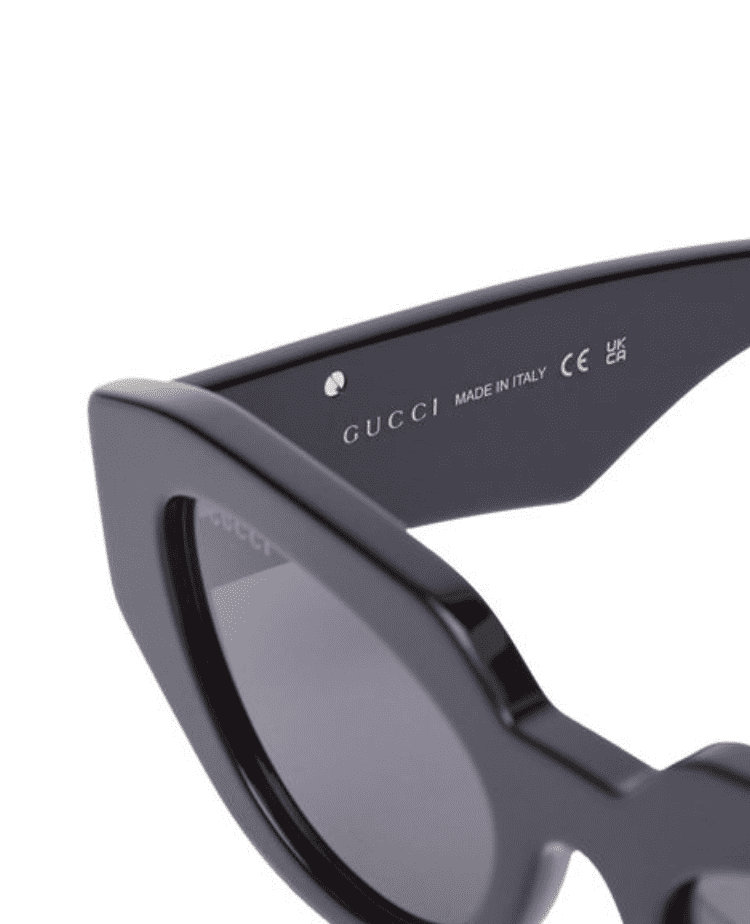 Gucci GG1421S-001 Black cat eye Ladies Sunglasses for Womens