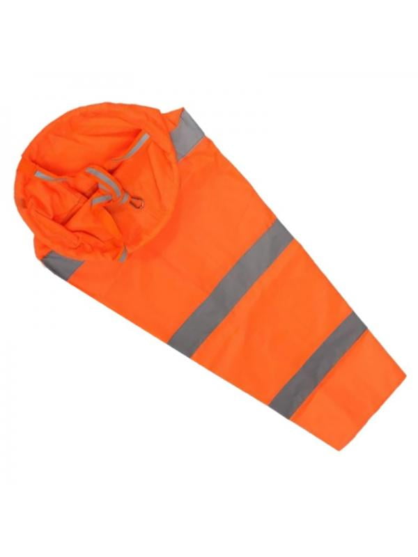 80//100//150//200cm Windsock Airport Aviation Wind Bag Outdoor Camping Flag Orange