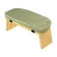 thumbnail image 3 of Meditation Bench Folding Kneeling Stool Wooden with Soft Cushion for Yoga Meditation and Prayer, 3 of 9