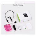 thumbnail image 5 of Voice Amplifier Megaphone Mini Audio Speaker With Microphone Rechargeable Ultralight Loudspeaker For Teachers ,Clear Sound Quality, 5 of 5