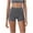 Gray, variant on ABATAB Biker Shorts for Women Butt Lifting Workout Shorts Solid Color Slim Fit Yoga Running Gym Shorts