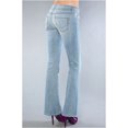 thumbnail image 2 of Vans Mujer Denim Flared Jeans, Azul, 0 Regular, 2 of 3