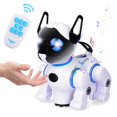 thumbnail image 1 of Robot inalámbrico de juguete para perros, mascota electrónica que camina, música, baile interactivo para y niñas de 5, 6, 7, 8, 9, 10 , perfke cachorro robot, 1 of 9