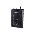 thumbnail image 2 of CyberPower CP825LCD - UPS - AC 120 V - 450 Watt - 825 VA - 9 Ah - USB - Connecteurs de Sortie: 8, 2 of 5