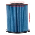 thumbnail image 4 of 3-Layer Fine Dust Cartridge Filter 72952 for RIDGID VF5000 5-20 Gal Wet Dry Vacs, 4 of 5