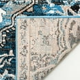 thumbnail image 7 of SAFAVIEH Vintage Hamadan Kiaran Medallion Area Rug, Blue/Ivory, 5'3" x 7'6", 7 of 7