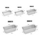 thumbnail image 5 of Molde rectangular de aleación de aluminio antiadherente para pasteles, postres y pan, ideal para hornear en la cocina., 5 of 8