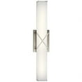 thumbnail image 3 of 2 Light Linear Vanity Light Approved for Damp Locations with Contemporary Inspirations 22 inches Wide-Chrome Finish Bailey Street Home 147-Bel-2013983, 3 of 7