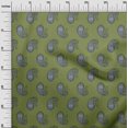 thumbnail image 2 of oneOone Viscose Chiffon Fabric Paisley Block Printed Craft Fabric BTY 42 Inch Wide, 2 of 4
