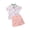 Pink, variant on Toddler Baby Boy Flamingo Short Sleeve Button Down Shirt Casual Shorts Set Summer Outfits Clothes 1Y 2Y 3Y 4Y 5Y 6Y