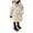 Beige, variant on YYDGH Girls Dress Coat Kids Winter Warm Jacket Long Sleeve Button Trench Coat Pocket Long Peacoat Outerwear