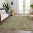 thumbnail image 3 of HomeRoots 678147 8 x 10 ft. Green & Beige Abstract Transitional Washable Machine Made Rectangle Area Rug with UV Protection, 3 of 7