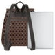 thumbnail image 3 of Fotbe Brown Gold Grid Mochila Bolso con Estampado para Mujer, Mochila Antirrobo de Nylon Impermeable, Bolsa Ligera de Hombro, 3 of 4