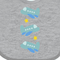 thumbnail image 4 of Inktastic Airplane Cute Planes for Boys Boys Baby Bib, 4 of 4