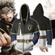 thumbnail image 2 of Sudaderas con capucha holgadas informales con cremallera de aventura de trébol negro, jersey de manga larga de otoño, Tops de gran tamaño, sudaderas para mujeres y hombrestrébol negroS Deng Xun unisex, 2 of 2