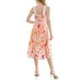 thumbnail image 5 of Nicole Miller Women's Button Front Midi Dress, Sizes 4-16, 5 of 6
