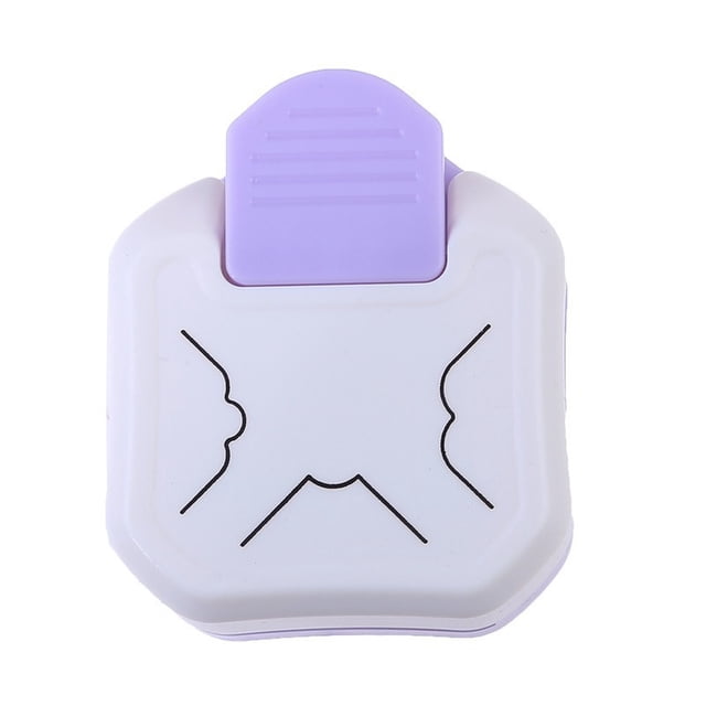 NAOJIE Paper Corner Rounder 3 in 1 (R4mm+R7mm+R10mm),Punches for Crafts,Cutter,Envelope Punch Board,Hole Puncher,Laminate,DIY Projects,Photo Cutter,Card Making Scrapbooking and Journaling(Purple)