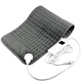 thumbnail image 2 of Almohadilla de calefacción eléctrica para el cuello y la espalda, masajeador con temporizador, manta de calefacción para alivio del dolor de espalda, calentador de invierno de 110V/220V, 76x40cm, 2 of 4