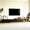 Black, variant on JassmiPkwy Extendable TV Stand for 120 Inch TV, Wood Modern Entertainment Center with 2 Drawer, Black