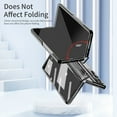 thumbnail image 5 of ELEHOLD for Samsung Galaxy Z Fold 7 Case,Transparent Clear Back Cover Hinge Protection with Foldable Kickstand Built-in Screen Protector Shockproof Full Body Case for Samsung Z Fold 7 2025,Black, 5 of 7
