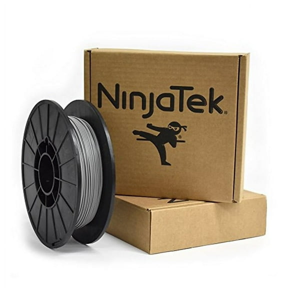 NinjaTek NinjaFlex TPU 3D Printning Filament, 3.00mm, .5kg, Steel
