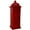 Red, variant on Large Capacity Outdoor Mailbox, Rainproof Floorstanding Letter Box Statue for Garden, Residential Use, Copper