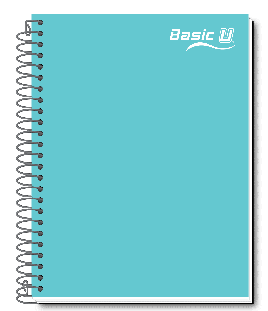 Top Star Basic U 5 Subject Wirebound Notebook Hard Cover Small Various Designs