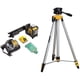 thumbnail image 1 of Nivel láser DEWALT DW089LG 12 V 3 x 360 Green Beam con trípode, 1 of 1
